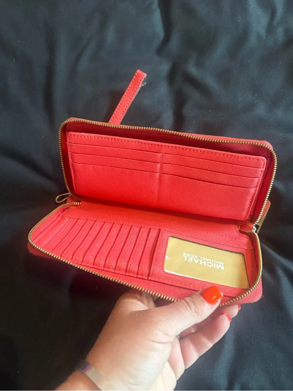 Michael Kors red michael